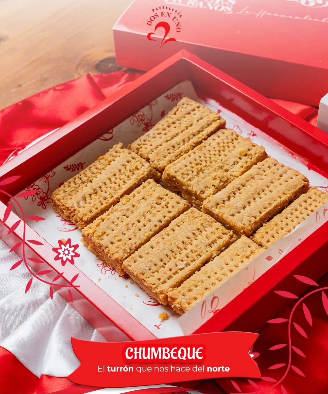 Chumbeque de la pastelería Dos en Uno