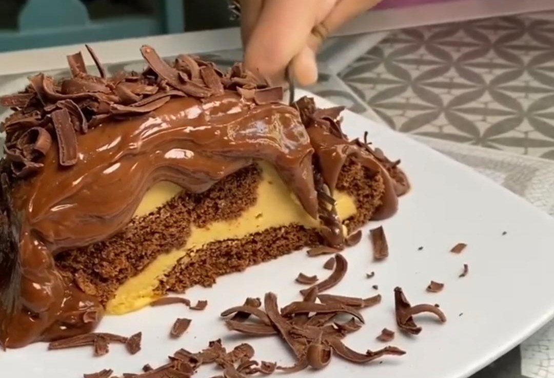 Pionono de chocolate con lúcuma de D'Pauli