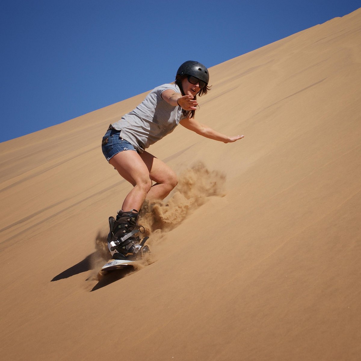 Sandboard en las dunas